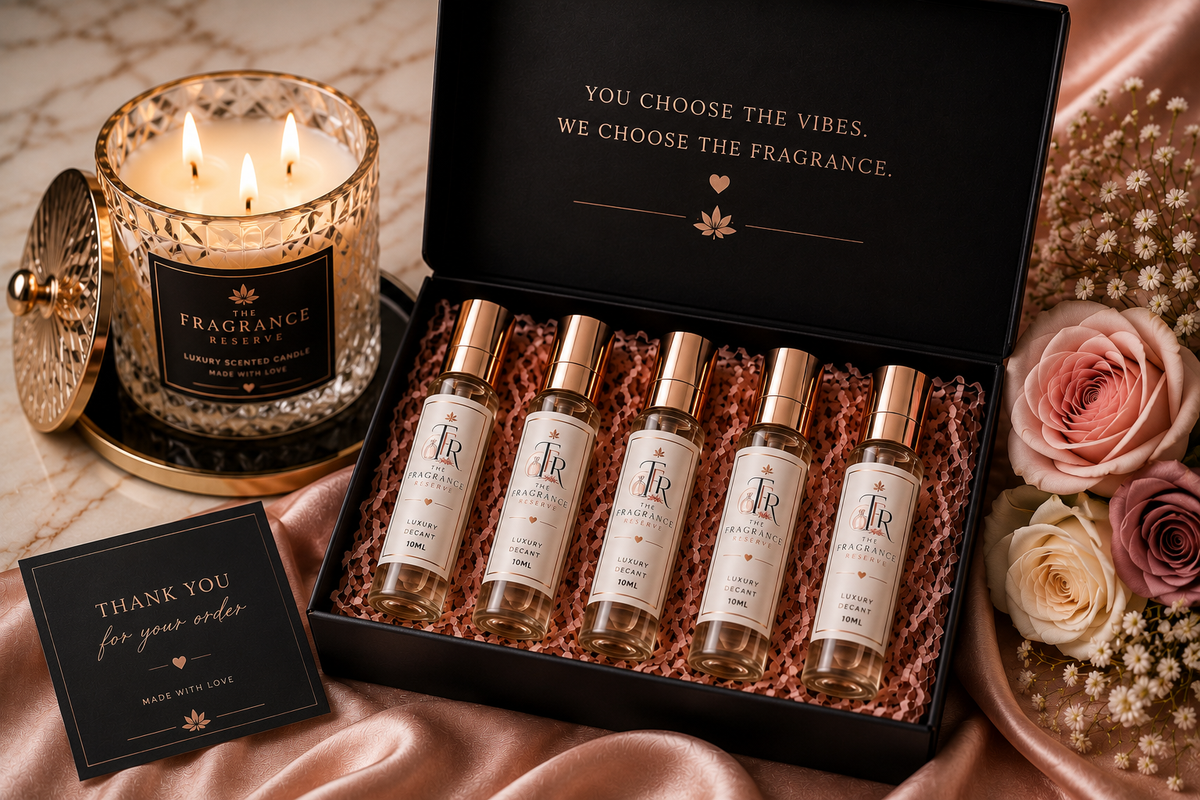 Luxury Vibe Box + Candle